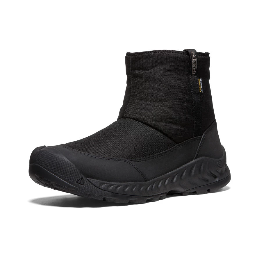Keen Men's Hood NXIS Waterproof Winter Pull-On | Black/Black - Image 3