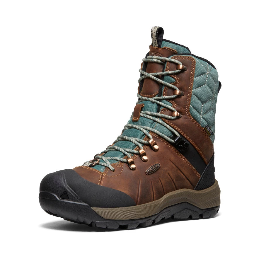 Women's Revel IV High Polar Waterproof Boot | KEEN Maple/Dark Forest - Image 3