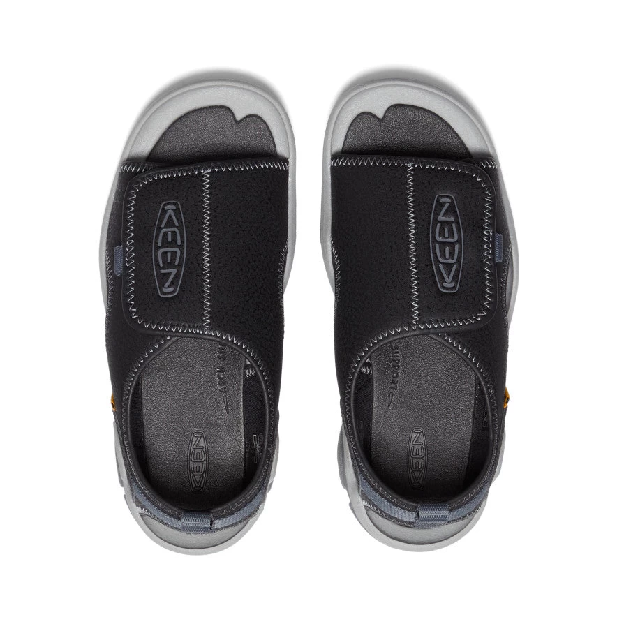Keen Big Kids' Knotch River Open-Toe | Black/Steel Grey - Image 4