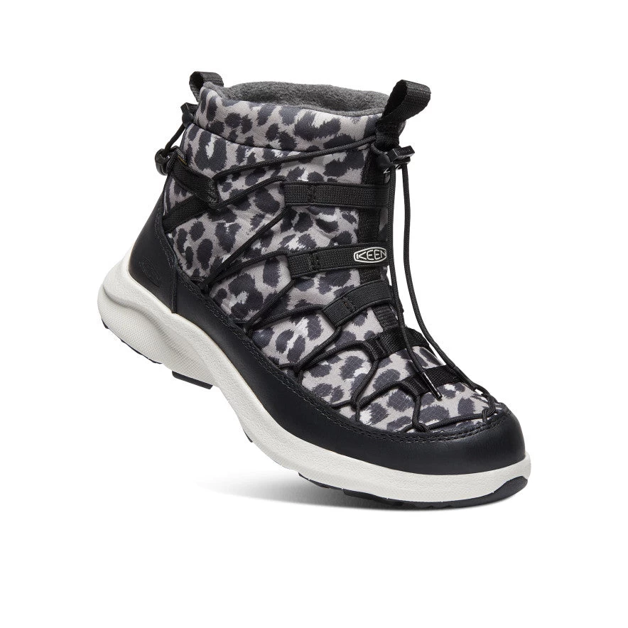 Keen Women's UNEEK SNK II Waterproof Chukka | Animal Print/Silver Birch - Image 3