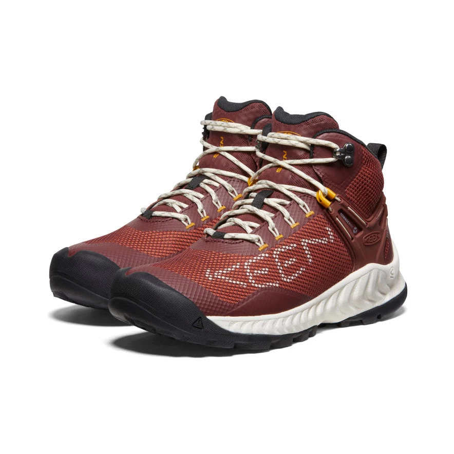 Keen Women's NXIS EVO Waterproof Boot | Andorra/Golden Yellow - Image 2