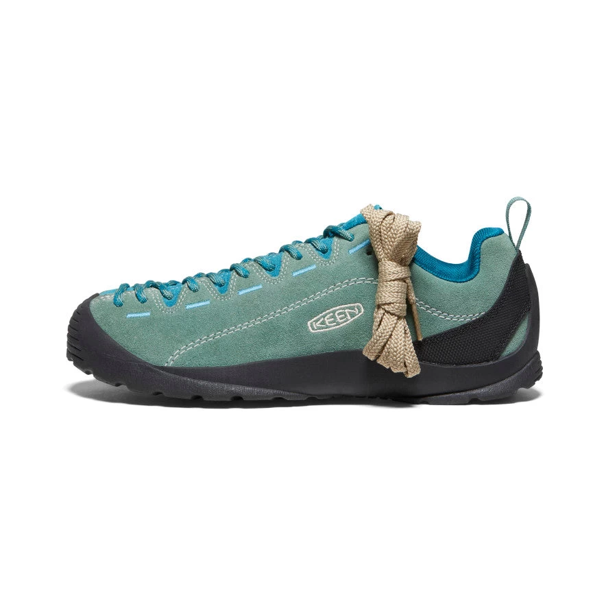 Keen Women's Jasper Suede Sneakers | Dark Forest/Deep Lagoon - Image 3