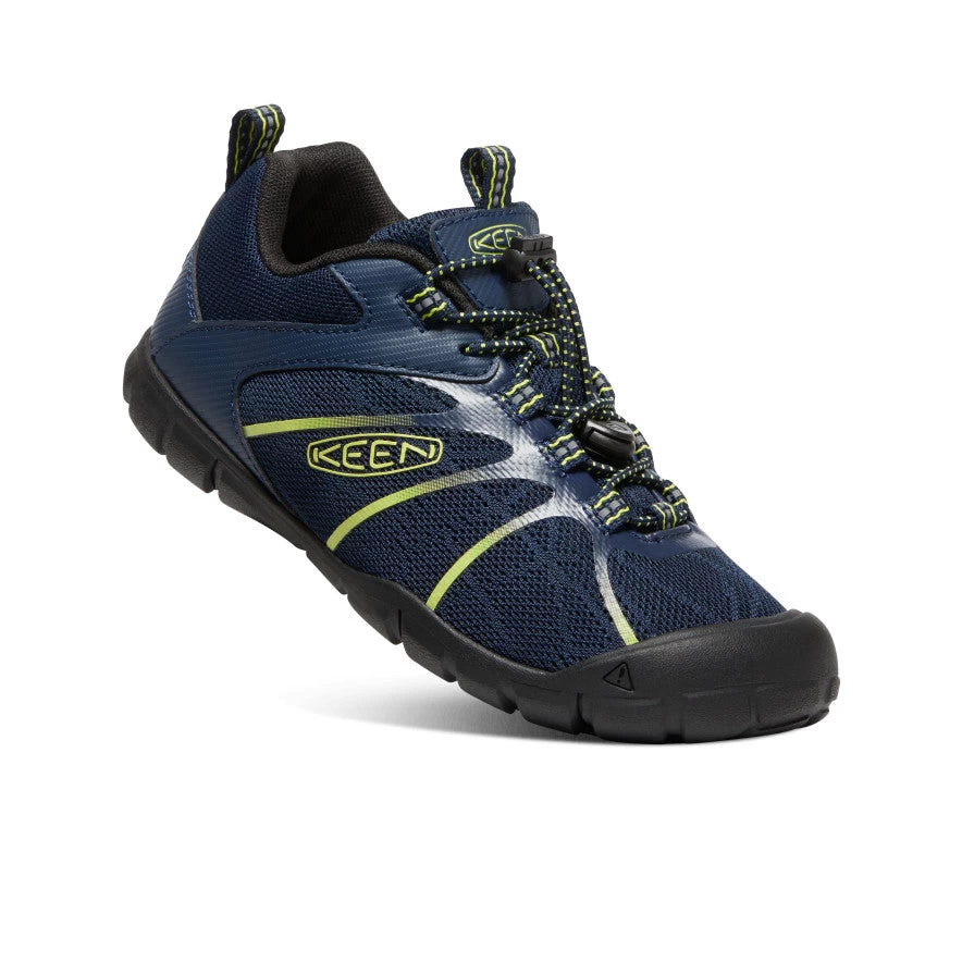 Keen Big Kids' Chandler 2 CNX Sneaker | Black Iris/Evening Primrose - Image 3