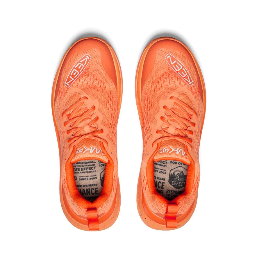Keen Men's WK400 Walking Shoe | Tangerine - Image 4
