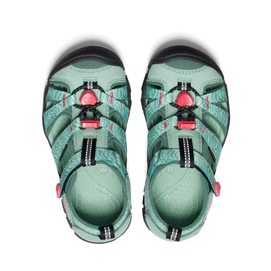 Keen Little Kids' Seacamp II CNX | Granite Green/Cayenne - Image 4