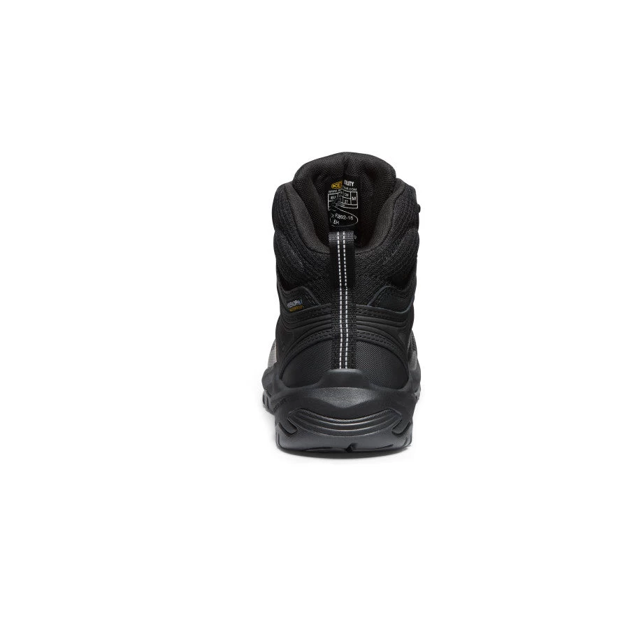 Keen Men's Reno KBF Waterproof Mid (Soft Toe) | Black/Black - Image 5