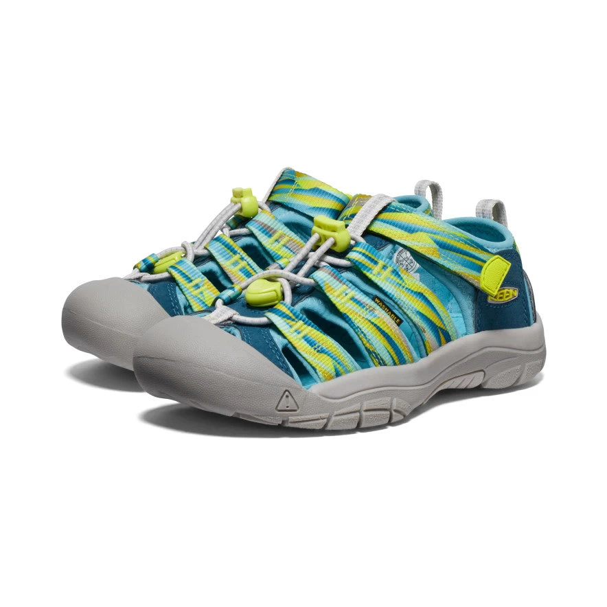 Keen Big Kids' Newport H2 | Legion Blue/Evening Primrose - Image 2
