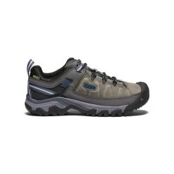 Keen Men's Targhee III Waterproof | Steel Grey/Captain's Blue
