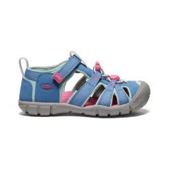 Keen Little Kids' Seacamp II CNX | Coronet Blue/Hot Pink