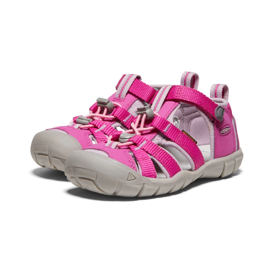 Keen Little Kids' Seacamp II CNX | Very Berry/Dawn Pink - Image 2