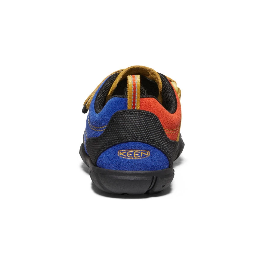 Keen Little Kids' Jasper II Sneaker | Surf/Orange - Image 5