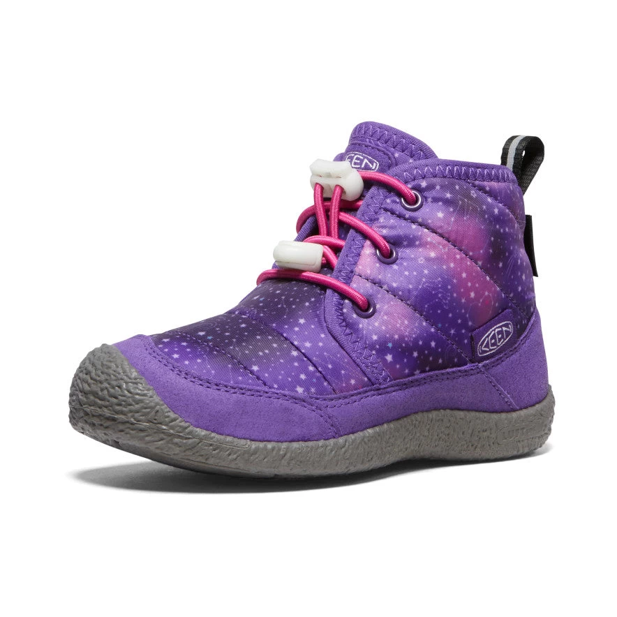 Keen Little Kids' Howser II Waterproof Chukka | Tillandsia Purple/Multi - Image 3
