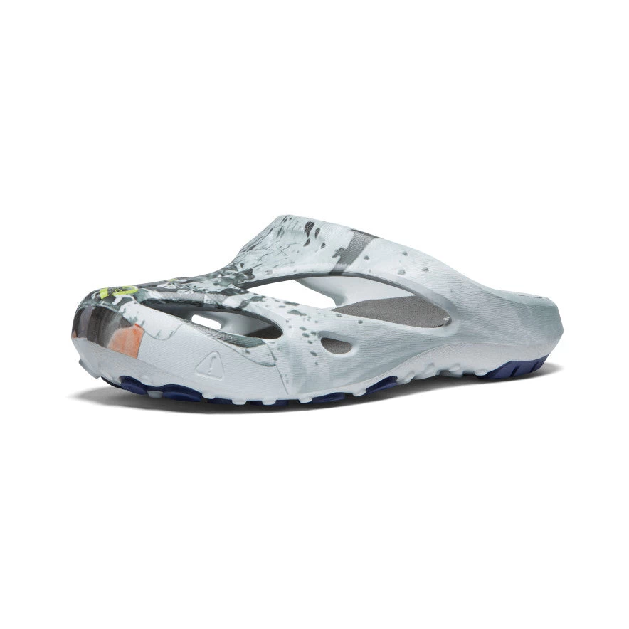 Keen Men's Shanti Arts Clog X PG&AK | Silver Birch/Blue Depths - Image 3