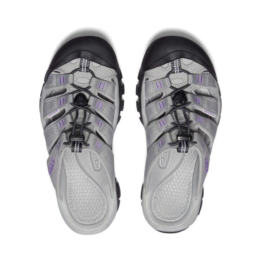 Keen Women's Newport Slide | Drizzle/English Lavender - Image 4