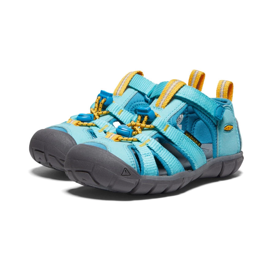 Keen Little Kids' Seacamp II CNX | Ipanema/Fjord Blue - Image 2