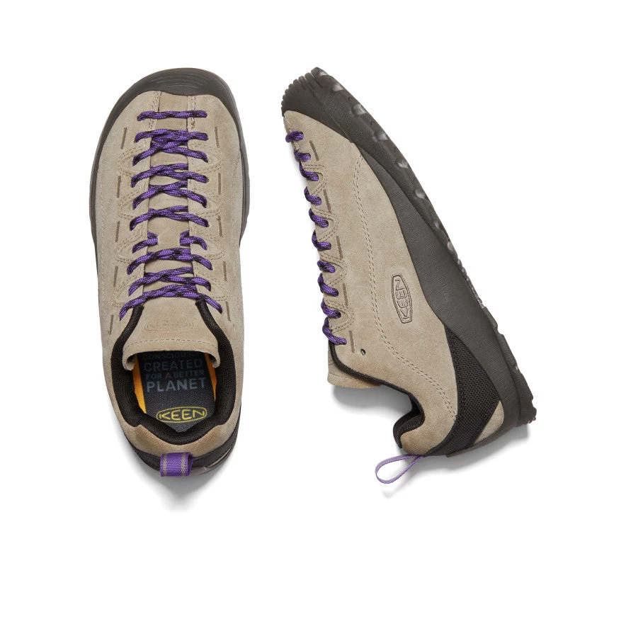 Keen Women's Jasper Suede Sneakers | Brindle/Tillandsia Purple - Image 4