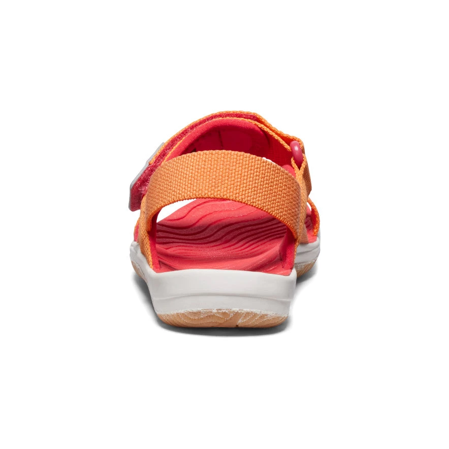 Keen Little Kids' Elle Backstrap | Tangerine/Cayenne - Image 5