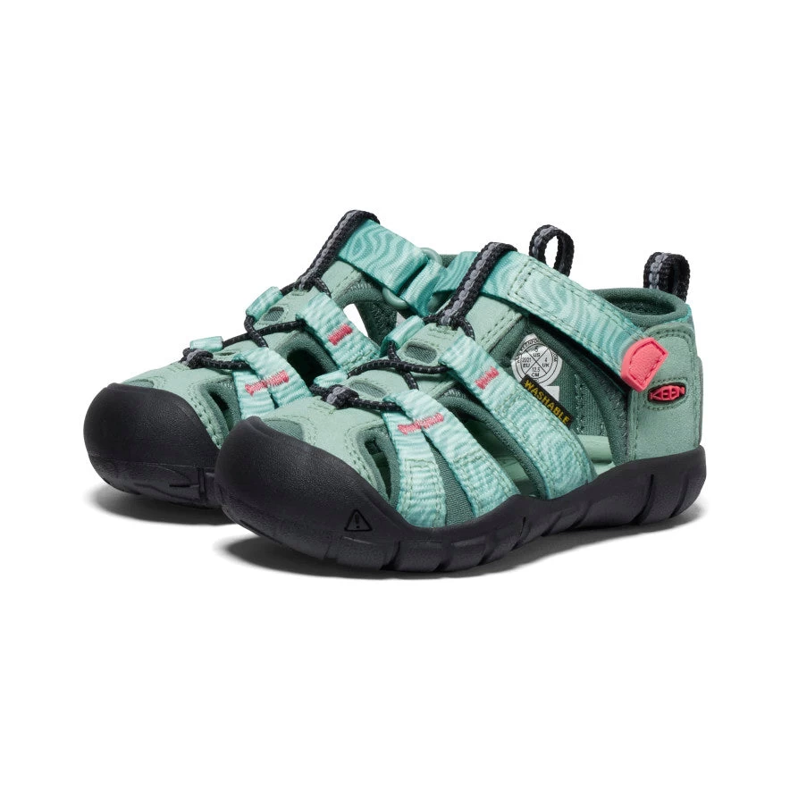 Keen Toddlers' Seacamp II CNX | Granite Green/Cayenne - Image 2