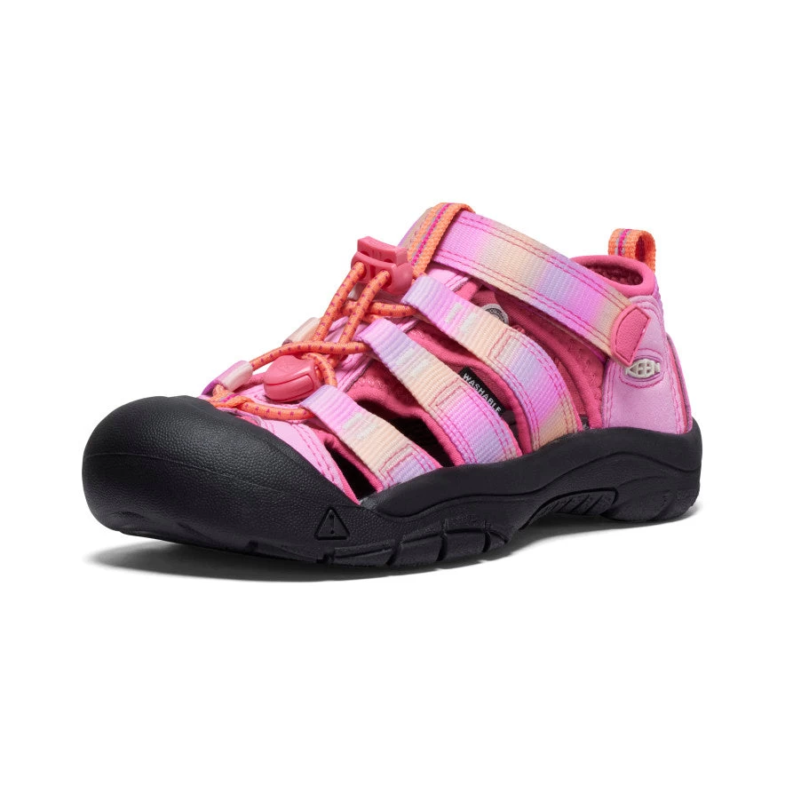 Keen Big Kids' Newport H2 | Hot Pink/Pastel Lavender - Image 3