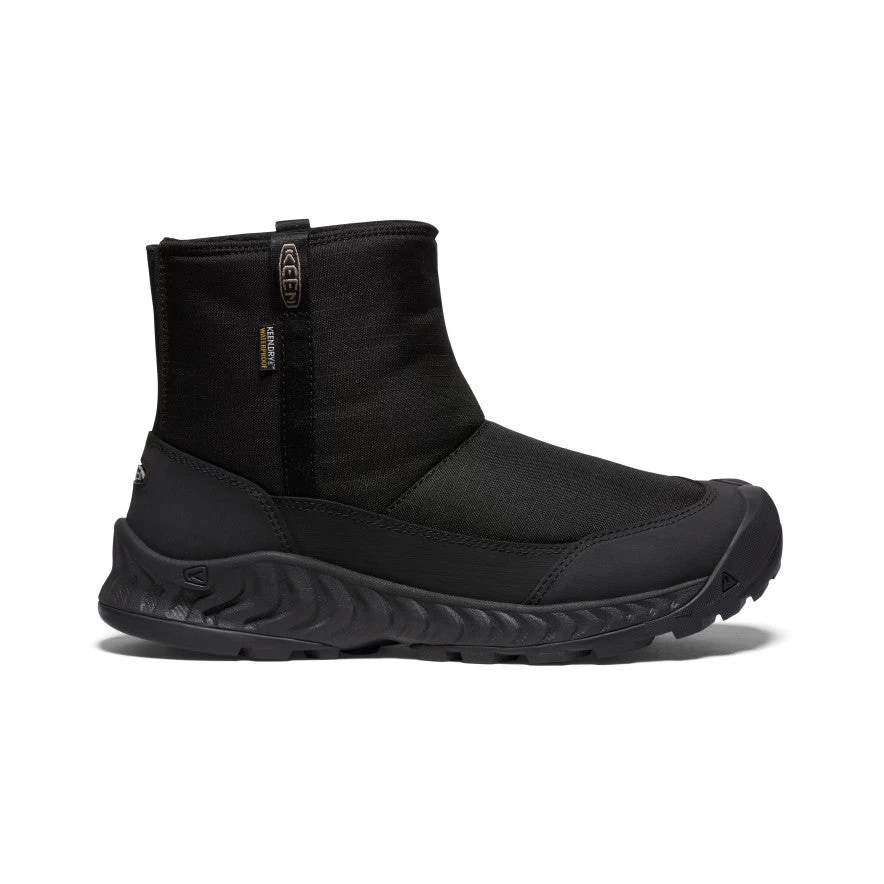 Keen Men's Hood NXIS Waterproof Winter Pull-On | Black/Black