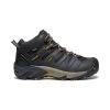 Keen Men's Lansing Mid Waterproof (Steel Toe) | Raven/Tawny Olive
