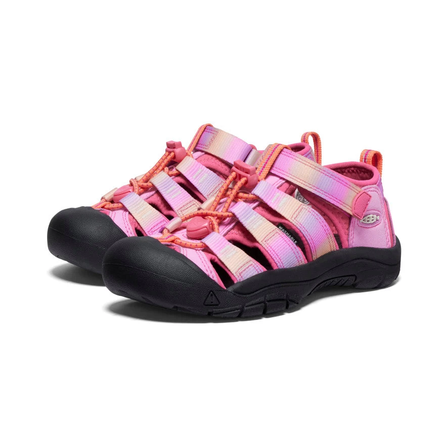 Keen Big Kids' Newport H2 | Hot Pink/Pastel Lavender - Image 2