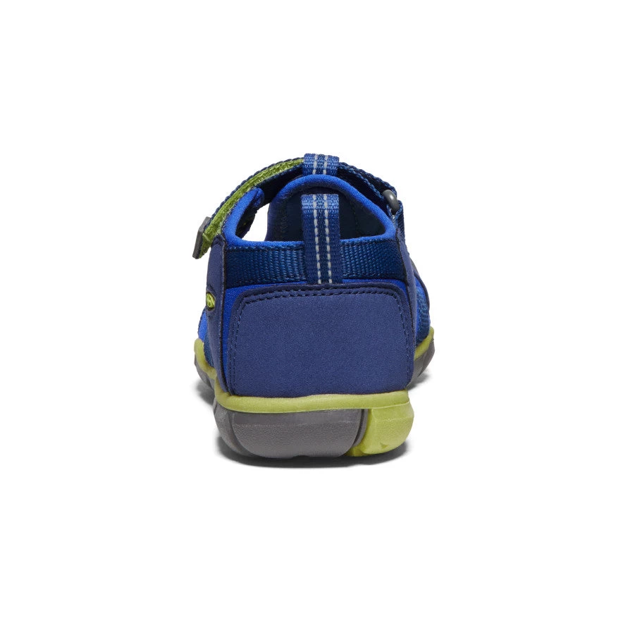 Keen Big Kids' Seacamp II CNX | Blue Depths/Chartreuse - Image 5