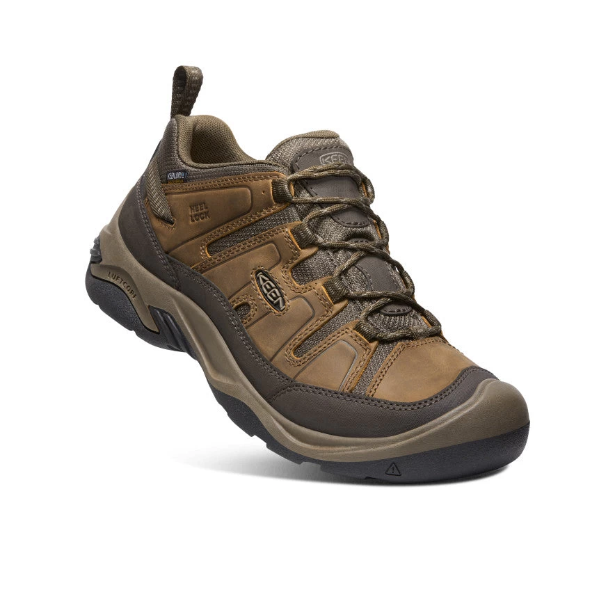 Keen Men's Circadia Waterproof Shoe Wide | Shitake/Brindle - Image 3