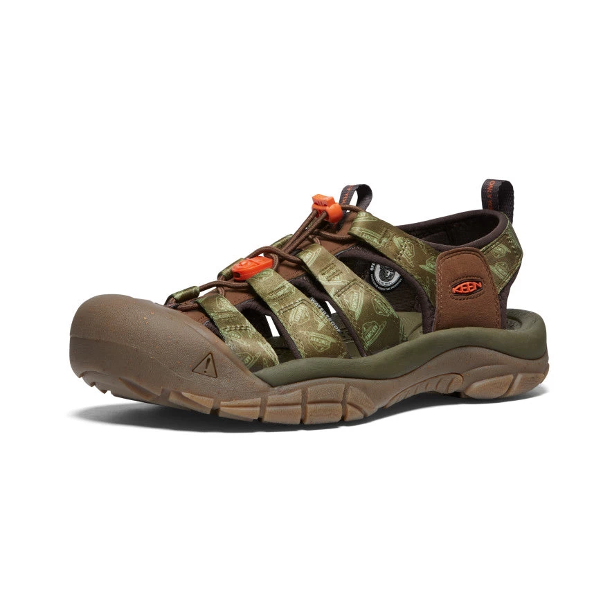 Keen Men's Newport Retro X Smokey Bear | Smokey Bear/Military Olive - Image 3