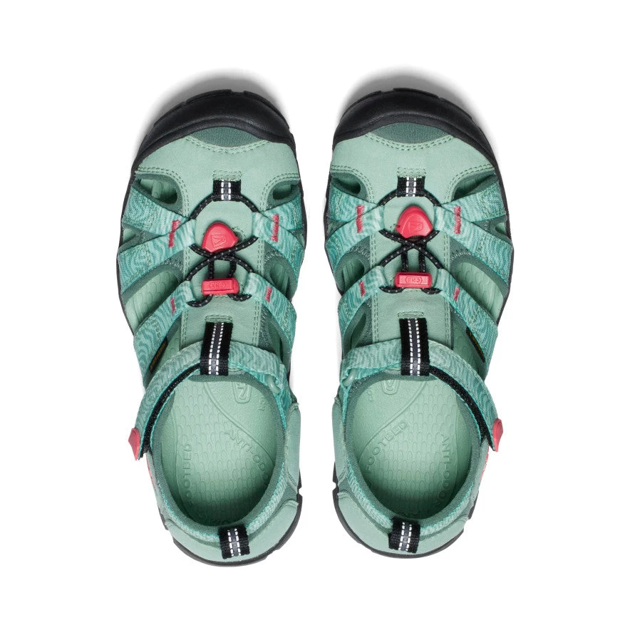 Keen Big Kids' Seacamp II CNX | Granite Green/Cayenne - Image 4