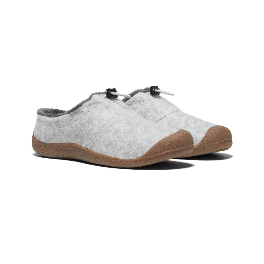 Keen Women's Howser III Slide | Light Gray Wool/Vapor - Image 2