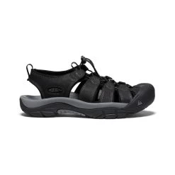 Keen Men's Newport Leather | Black/Steel Grey