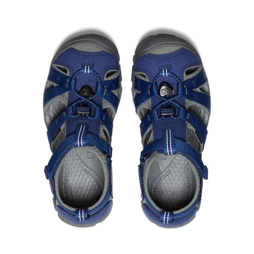 Keen Big Kids' Seacamp II CNX | Blue Depths/Gargoyle - Image 4