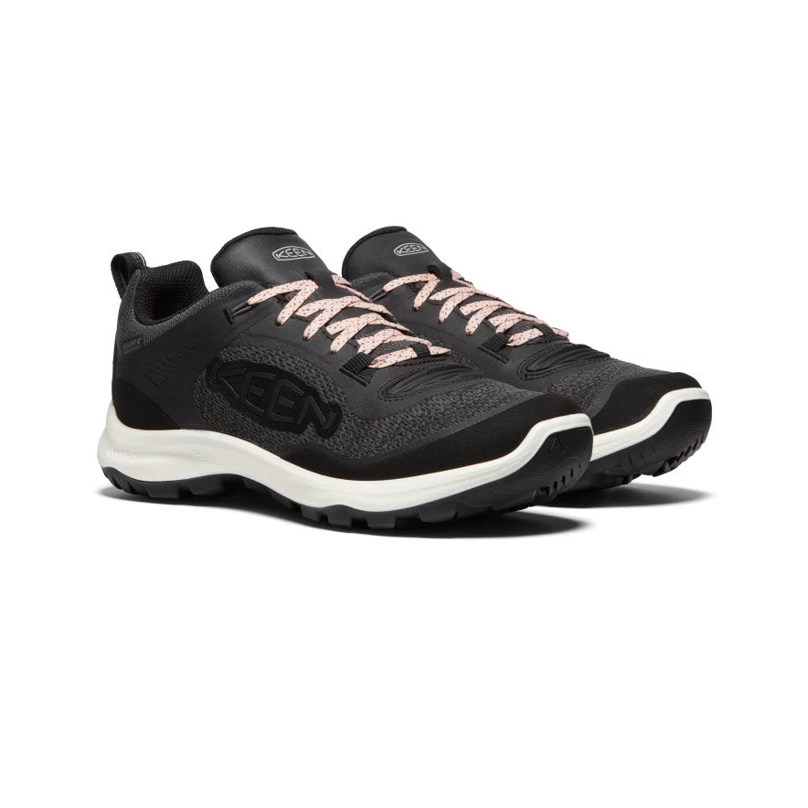 Women's Terradora Flex Waterproof Hiking Shoe | Black/Peachy KEEN - Image 2
