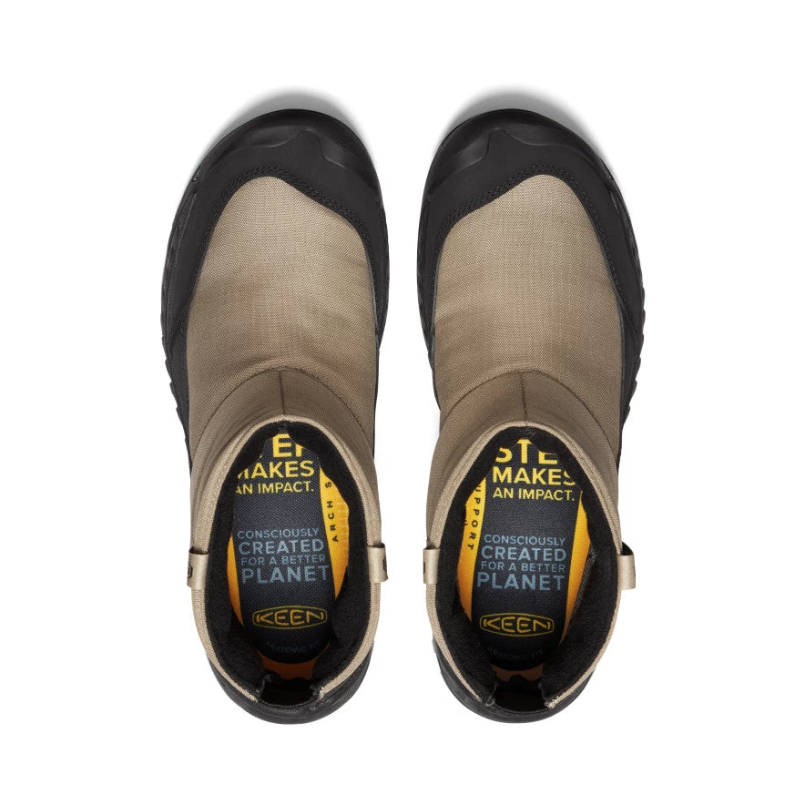 Keen Men's Hood NXIS Waterproof Winter Pull-On | Brindle/Black - Image 4