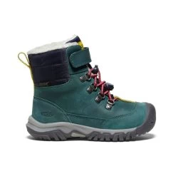 Keen Little Kids' Kanibou Waterproof Winter Boot | Deep Lagoon/Jazzy