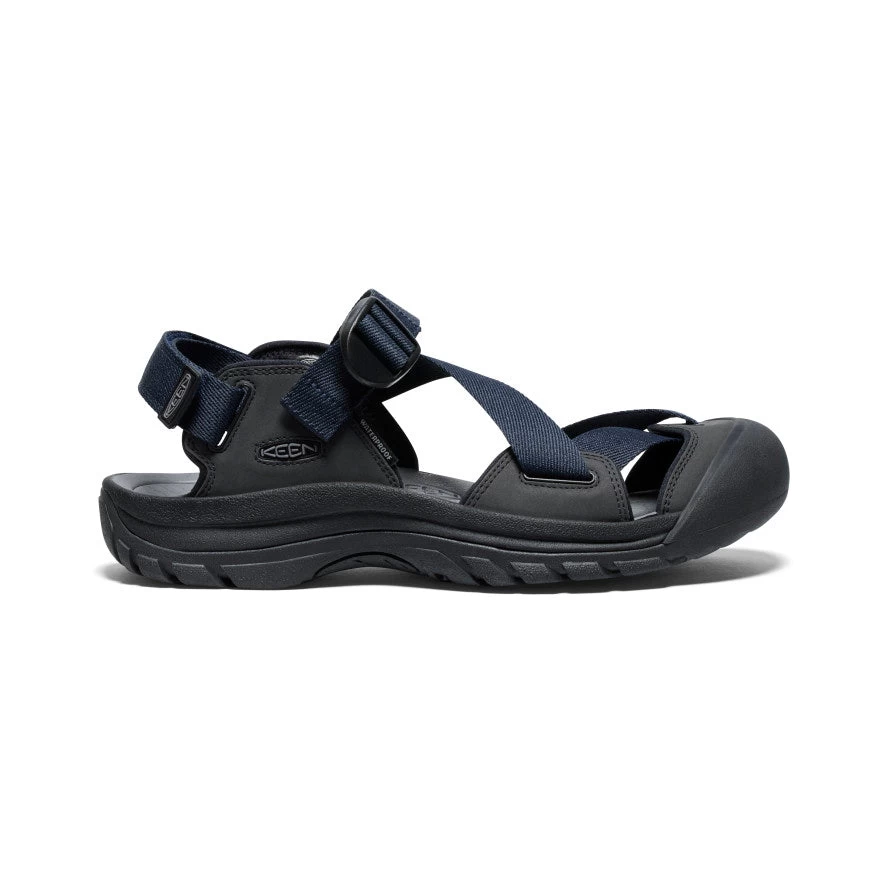 Keen Men's Zerraport II Sandal | Sky Captain/Black