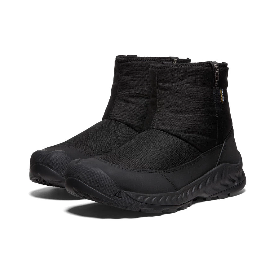 Keen Men's Hood NXIS Waterproof Winter Pull-On | Black/Black - Image 2