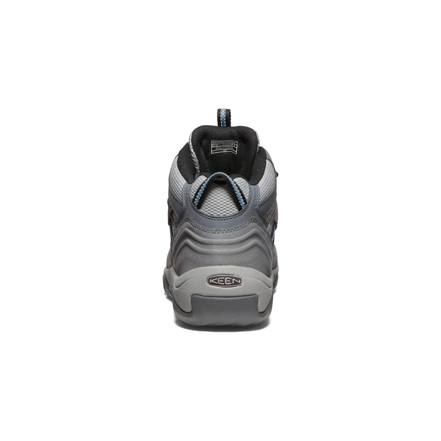 Keen Women's Headout Waterproof Hiking Boot | Steel Grey/Blue Heaven - Image 5