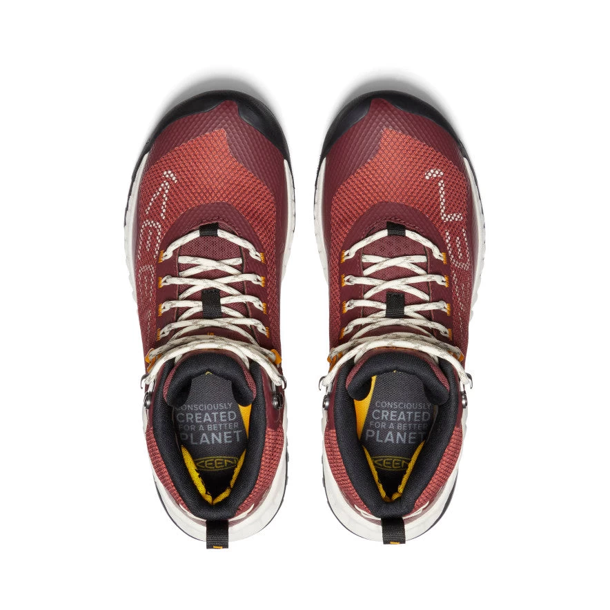 Keen Women's NXIS EVO Waterproof Boot | Andorra/Golden Yellow - Image 4