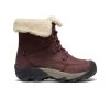 Keen Women's Betty Waterproof Short Boot | Burgundy/Brindle