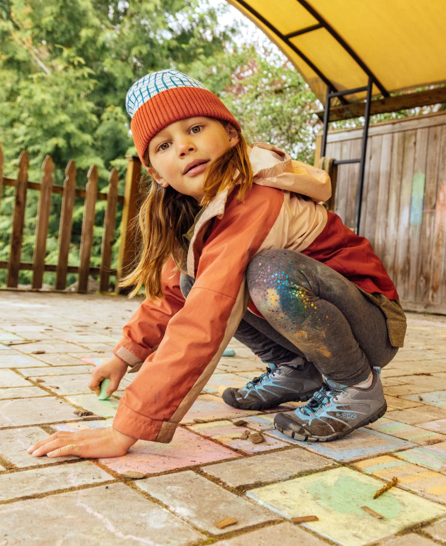 Keen Big Kids' Chandler 2 CNX Sneaker | Antigua Sand/Drizzle - Image 7