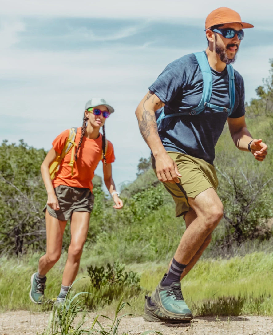 Keen Men's Zionic Waterproof Hiking Shoe | Scarlet Ibis/Deep Lagoon - Image 7