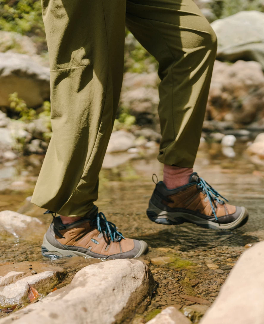 Keen Women's Circadia Waterproof Shoe | Black/Cloud Blue - Image 6