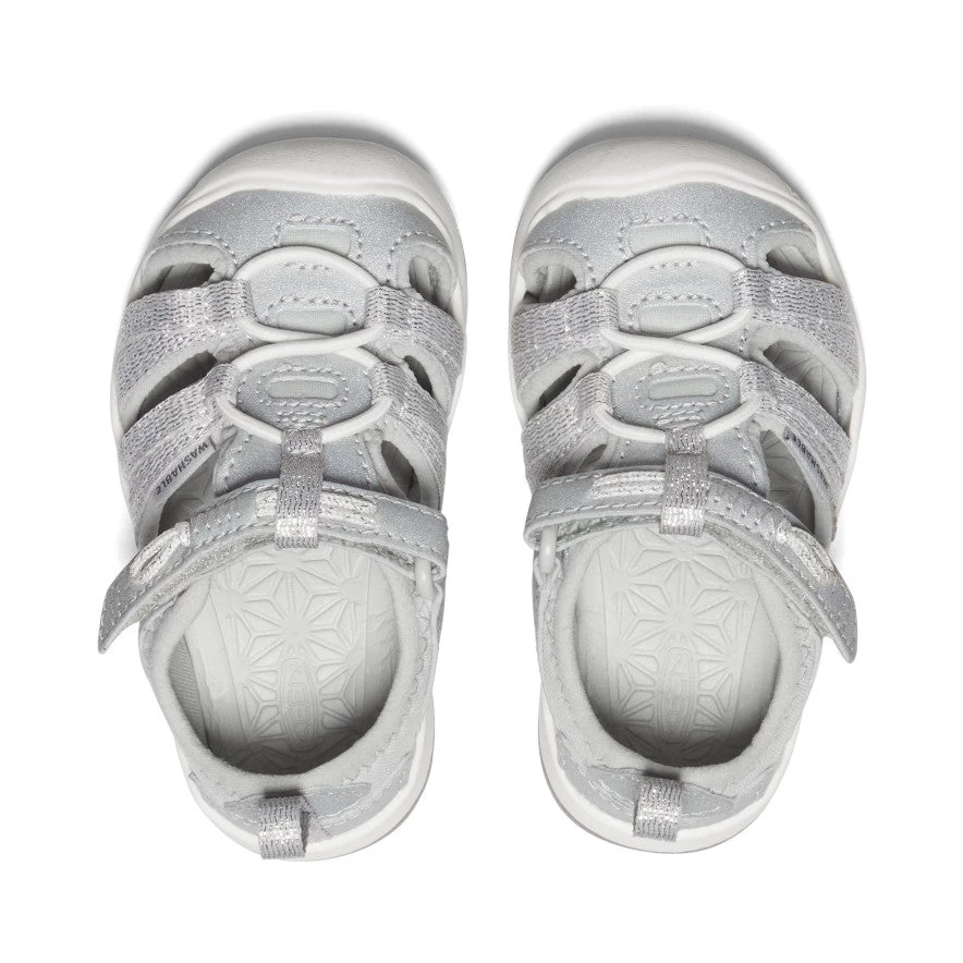 Keen Toddlers' Moxie Sandal | Silver - Image 4