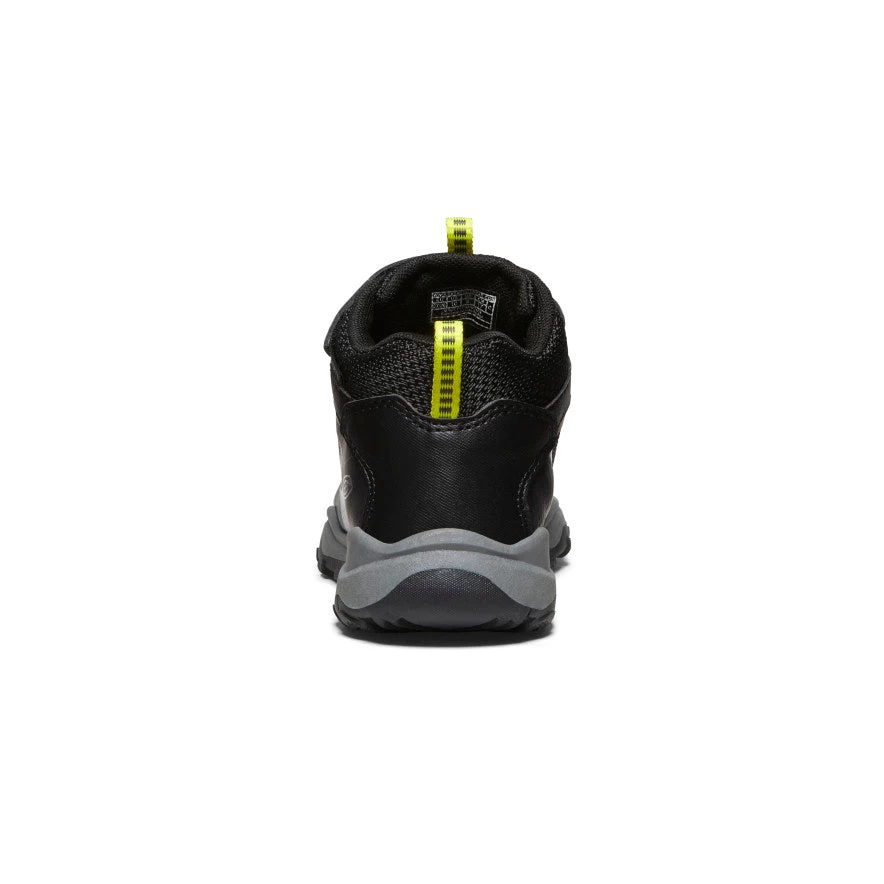 Keen Little Kids' Wanduro Waterproof Boot | Black/Silver - Image 5