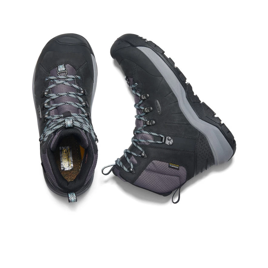 Keen Women's Revel IV Polar Waterproof Boot | Black/Harbor Gray - Image 4