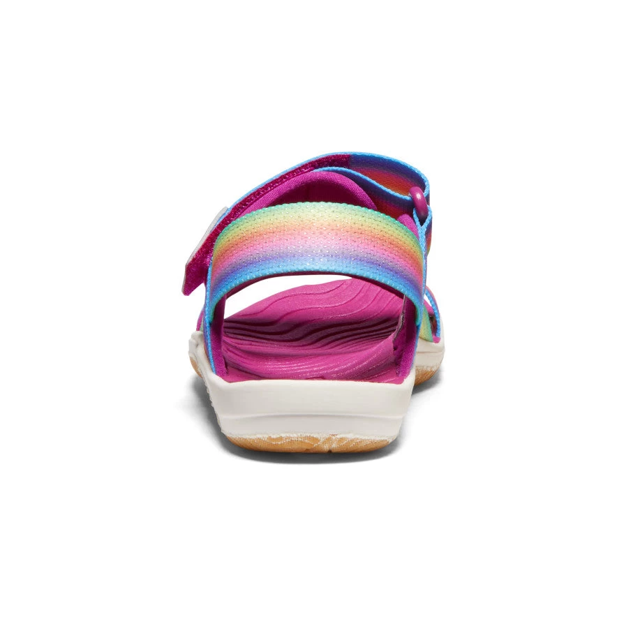Keen Little Kids' Elle Backstrap | Rainbow/Festival Fuchsia - Image 5