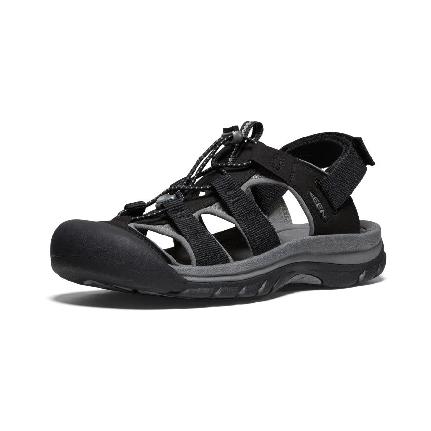 Keen Men's Rapids H2 Sandal | Black/Steel Grey - Image 3