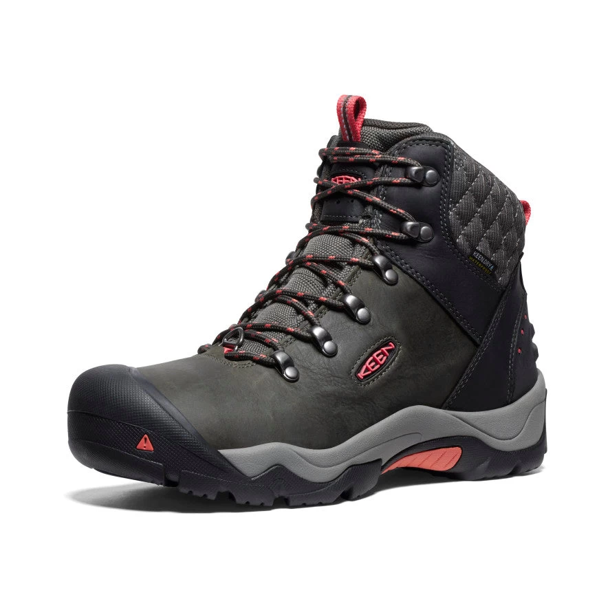 Keen Women's Revel III Waterproof Winter Boot | Black/Rose - Image 3